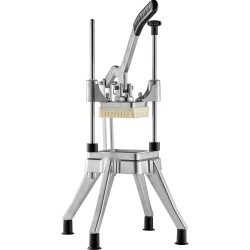 Vihannes- ja hedelmäsilppuri ammattikäyttöön alumiiniseosrunko 304-ruostumaton teräs 0,64 cm kuutiot