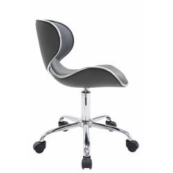 Ergonominen työtuoli pyörillä ja säädettävällä korkeudella toimistoon