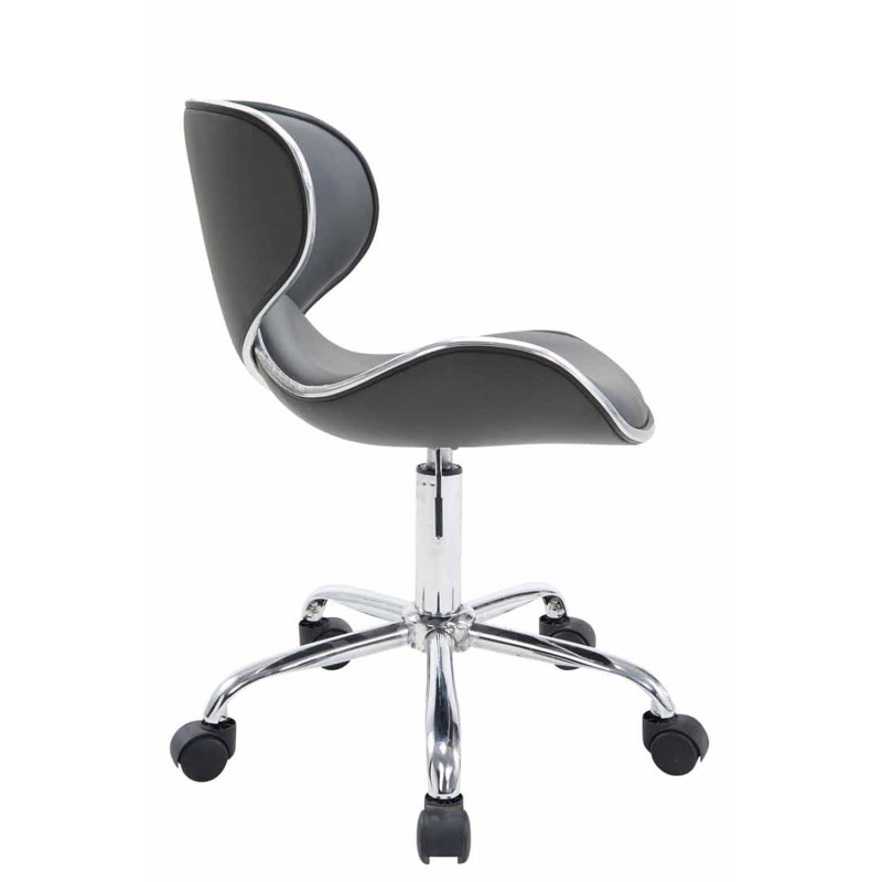 Ergonominen työtuoli pyörillä ja säädettävällä korkeudella toimistoon