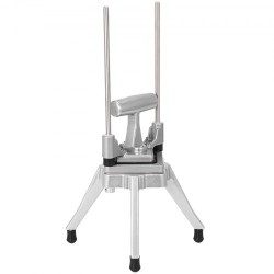 Vihannesleikkuri ammattikäyttöön 1 cm kuutioihin alumiiniseosrunko 304-ruostumaton teräs