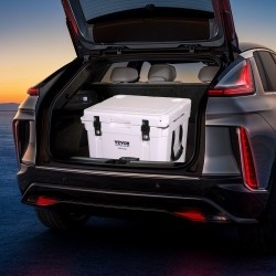 Muovinen kovarunkoinen 45 kvartin kylmälaukku 45 tölkille pitää jään 6 päivää