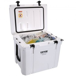 Muovinen kovarunkoinen 45 kvartin kylmälaukku 45 tölkille pitää jään 6 päivää