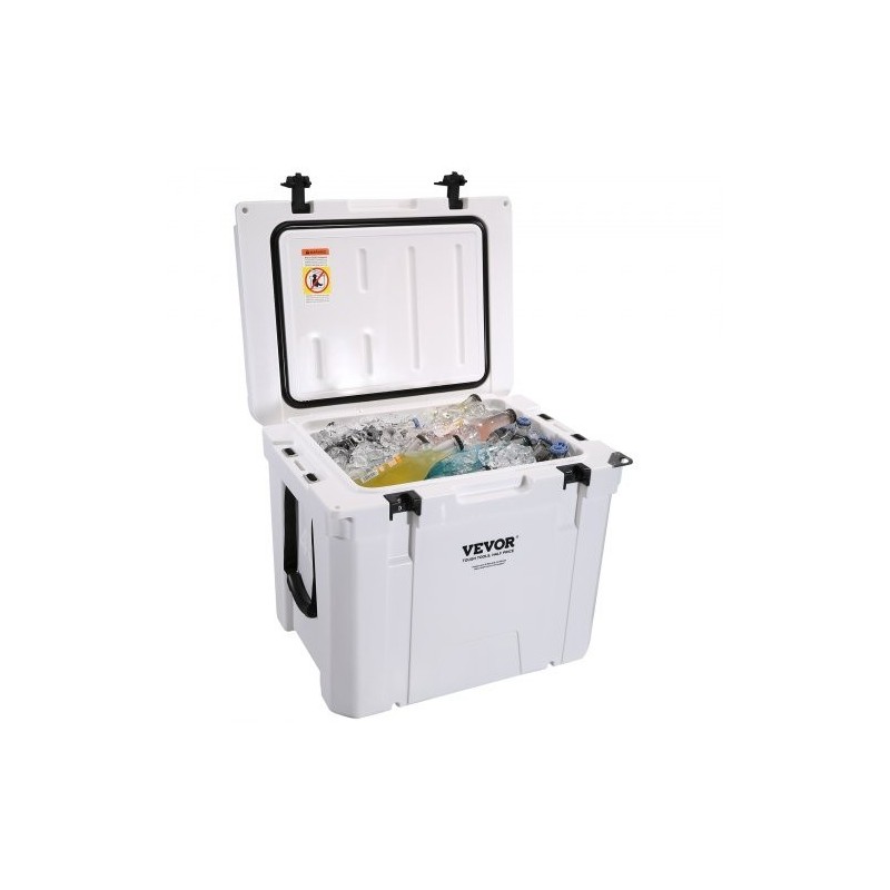 Muovinen kovarunkoinen 45 kvartin kylmälaukku 45 tölkille pitää jään 6 päivää