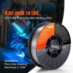 Täytelankahitsauslanka E71T-GS 0,8 mm 4,5 kg mietoteräs kaasureeton kaikissa hitsausasennoissa