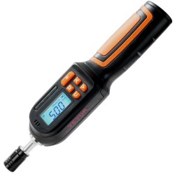 Digitaalinen momenttiruuvimeisseli 0,3–8 Newtonmetriä 0,01 Newtonmetrin askel nestekidenäytöllä bittisarjalla ja kotelolla
