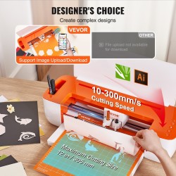 Pöytämallinen vinyylileikkuri Bluetoothilla 305 mm leikkausalue yli 100 materiaalille automaattinen teränpaineen säätö