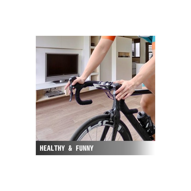 Magneettinen pyörätraineri teräsrunko kokoontaitettava kahdeksanportainen vastus sopii 26–29 tuuman renkaisiin