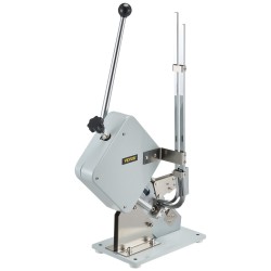 Makkaraklipsauskone kromipinnoitettu teräs pöytämalli 37x19x57 cm 13 kg 5000 klipsiä