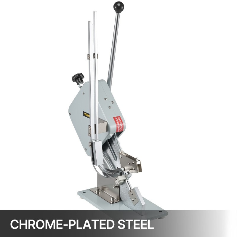 Makkaraklipsauskone kromipinnoitettu teräs pöytämalli 37x19x57 cm 13 kg 5000 klipsiä