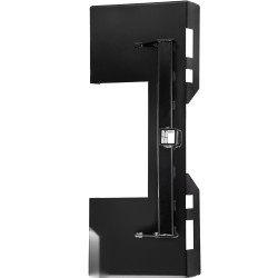 Pikaliitäntälevy seosteräksestä 0 64 senttimetriä paksu 3000 paunan kantavuus liukuohjattuihin kuormaajiin