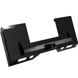 Pikaliitäntälevy seosteräksestä 0,64 senttimetriä paksu 3000 paunan kantavuus liukuohjattuihin kuormaajiin