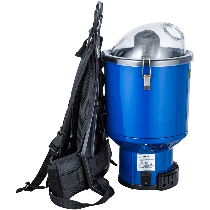 Reppuimuri 4 l 1000 W kaksivaiheisella HEPA-suodatuksella 6,1 kg teleskooppiputkella