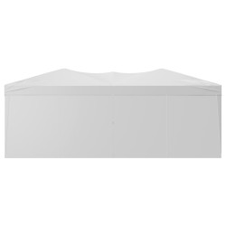 Kokoontaittuva katos rautaputkirunko 5 9 x 2 96 m kahdella ikkunalla