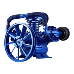 Ilmakompressorin 3-sylinterinen öljyvoitu valurunkoinen pumppupää 10 hv 409 l/min 185 psi