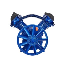 Kompressoripää kaksisylinterinen öljyvoideltu V tyypin valurautainen 3 hv