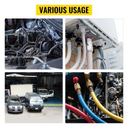 Käsikäyttöinen alumiiniseos krimppari auton ilmastointiletkuille 4 leukasarjaa 5/16–5/8 tuuman koolle