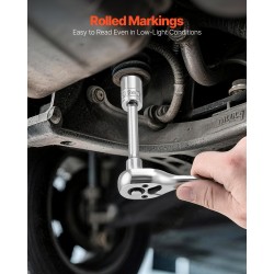 Hylsysarja 27-osainen 1/4-tuuma 6,35 mm CR-V-seosteräs auto- ja yleiskorjauksiin