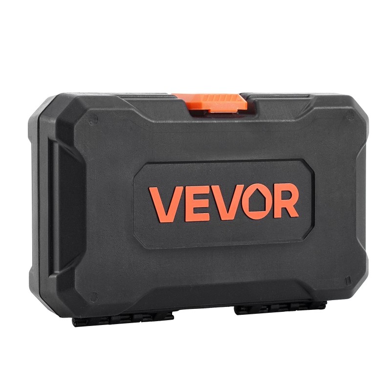 Hylsysarja 27-osainen 1/4-tuuma 6,35 mm CR-V-seosteräs auto- ja yleiskorjauksiin