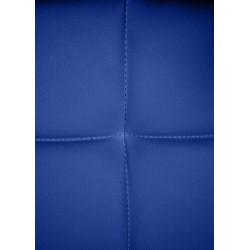 Canada-tuoli ylellinen pehmustettu keinonahkainen vierailutuoli mustalla metallirungolla