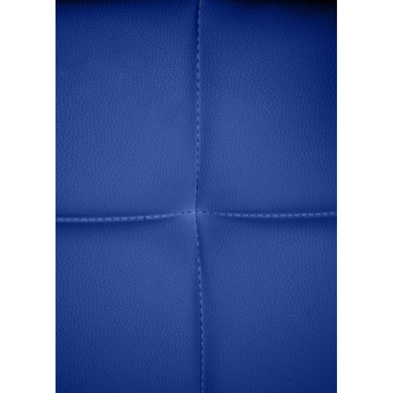 Canada-tuoli ylellinen pehmustettu keinonahkainen vierailutuoli mustalla metallirungolla