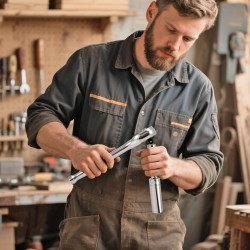 Hylsysarja 44 osaa kromivanadiiniseosteräs 9,5 mm veto tuuma- ja metrikoossa säilytyskotelolla