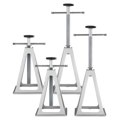 Tukijalat alumiinirunko 4 kpl matkailuautoille perävaunuille säädettävät 280 435 mm 2 72 t kantavuus
