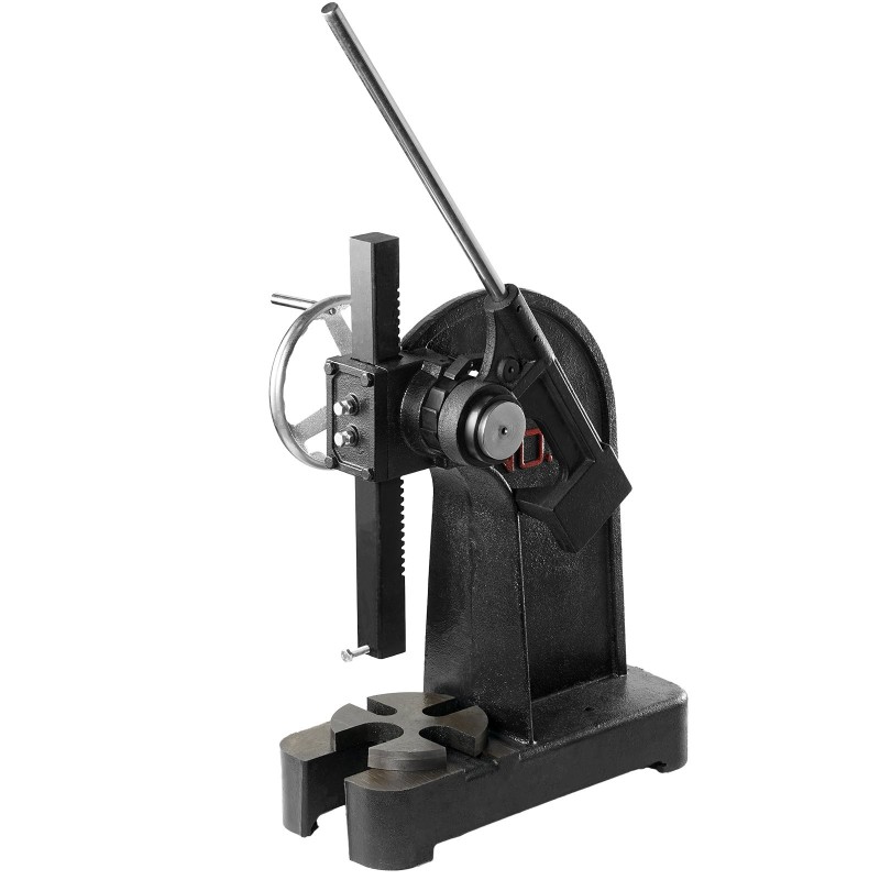 Pöytämallinen valurautainen puristin räikkämekanismilla 3 tonnia 310 mm
