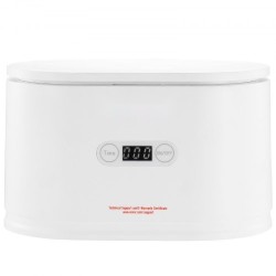 Ultraäänipesuri 625 ml kosketusohjauksella kompakti korujen silmälasien ja kellojen puhdistukseen