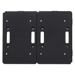 Kalustekärry muovinen lukittava 227 kg kantavuus yhtä kärryä kohti 2 kpl