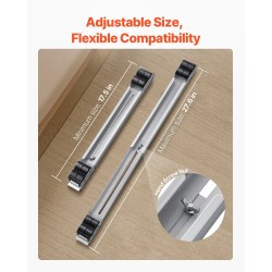 Rullalava hiiliteräsrunko säädettävä pituus kolmesadan kilogramman kantavuus kaksi kappaletta kodinkoneille