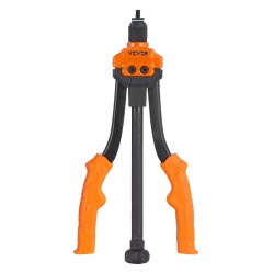 Niittimutterityökalu 35,6 cm lujuusteräksinen runko 70 kpl muttereita 7 vetotappia