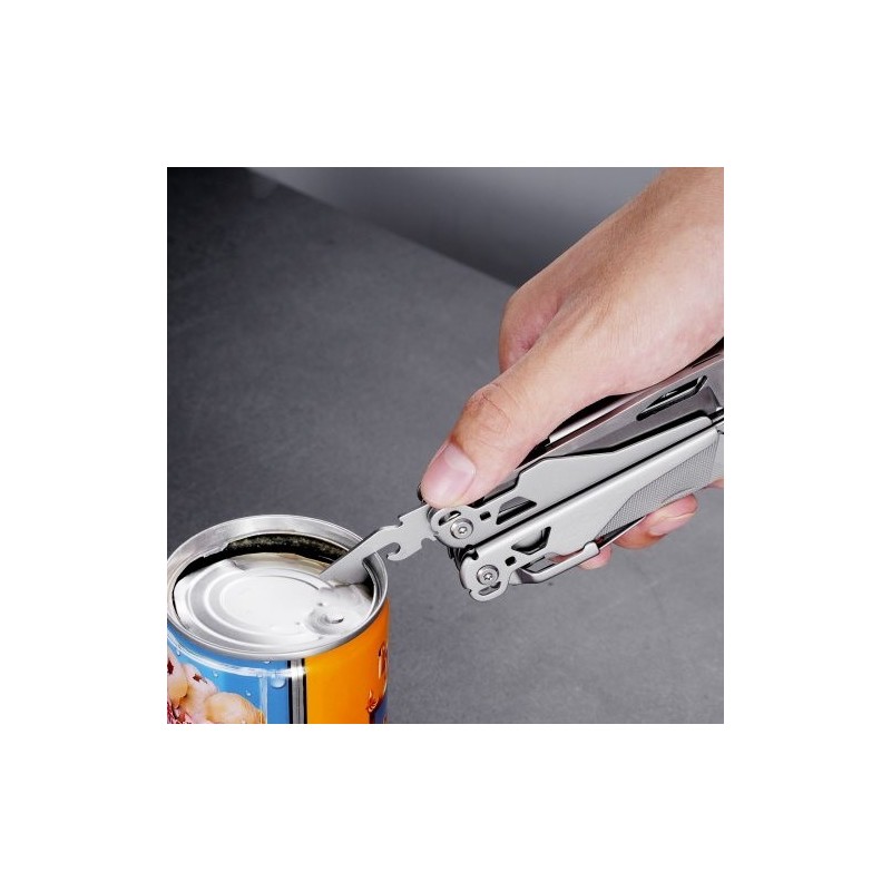 17-in-1-monitoimityökalu 440A-ruostumattomasta teräksestä automaattisella lukolla kotelo ja taskuklipsi