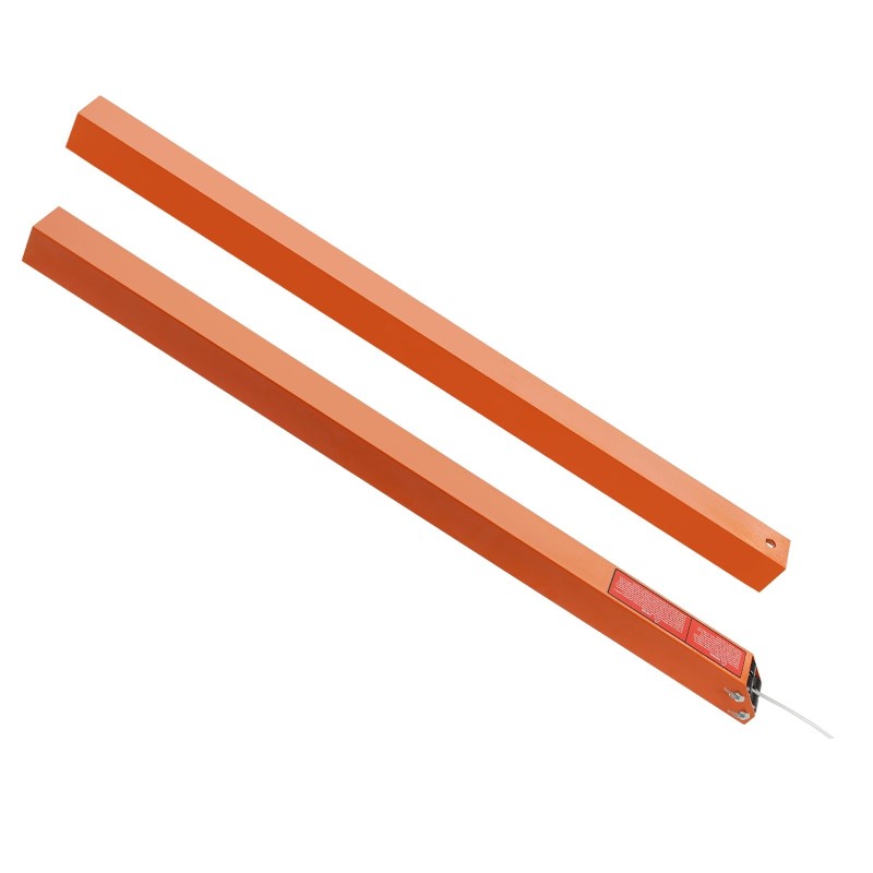 Peräkärryn takalaidan nostoapu hiiliteräs 180 paunaa sivulaidoille 10–24 tuumaa 4–6 jalkaa