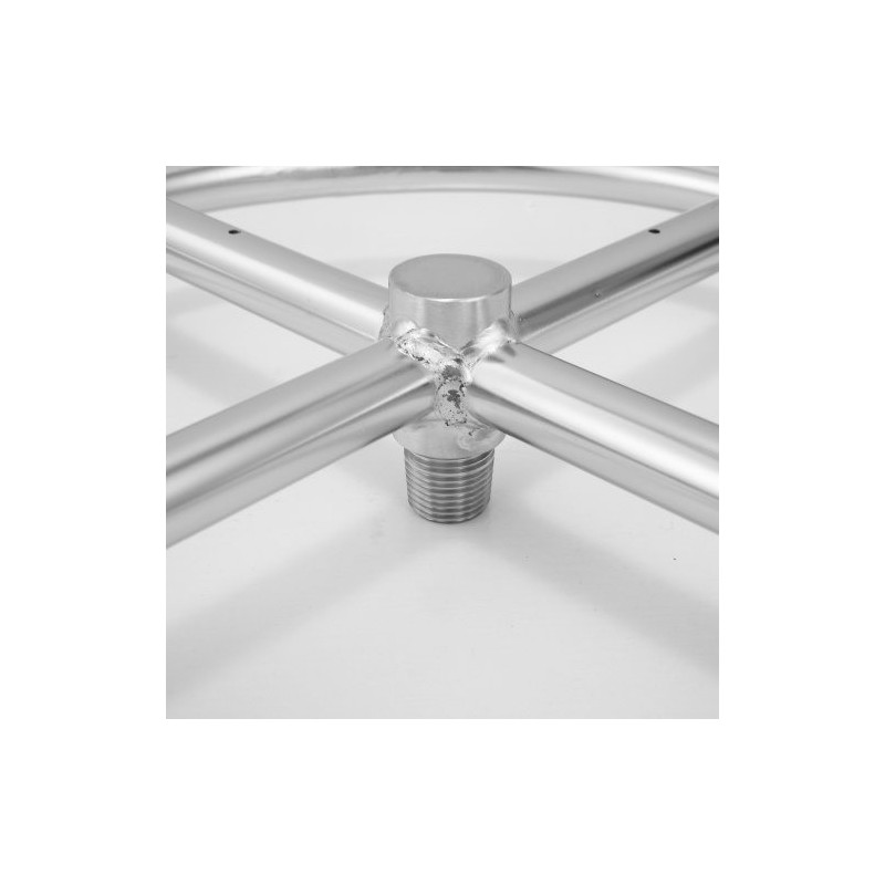 Pyöreä upotettava tulipesäallas 24 tuumaa 304 ruostumatonta terästä propaanille ja maakaasulle