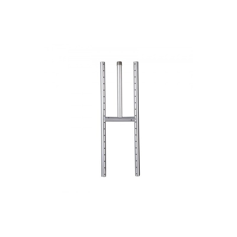 Upotettava H-muotoinen tulipesän poltinruukku SUS304 6×18 propaani ja maakaasu sisä- ja ulkokäyttöön