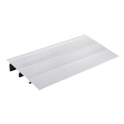 Kynnysramppi alumiiniseosta 7 6 cm 362 8 kg kantavuus modulaarinen pyörätuoleille ja skoottereille