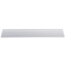 Kynnysramppi alumiiniseosta 2,5 cm 362,8 kg kantavuus säädettävä modulaarinen pyörätuoleille skoottereille