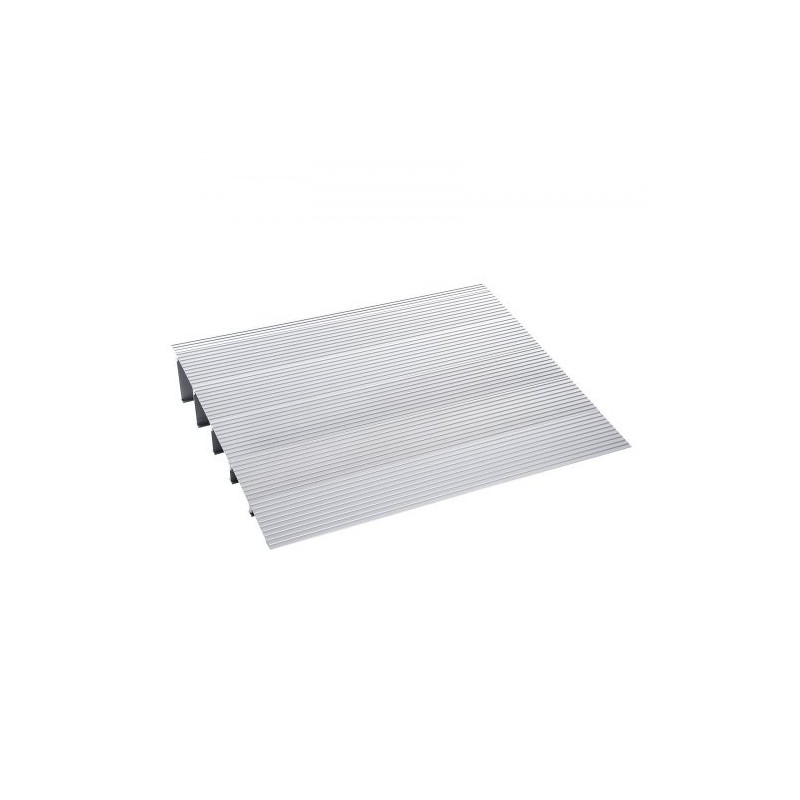 Kynnysramppi alumiininen 12,7 cm korkea 362,8 kg kantavuus modulaarinen säädettävä pyörätuoleille