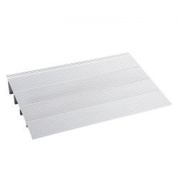 Kynnysramppi alumiiniseoksesta 10,2 cm korkeus 362,8 kg kantavuus modulaarinen ja säädettävä