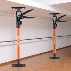 Teleskooppinen teräksinen tukitangkosarja kaappien asennukseen 54-155 cm 2 kpl 70 kg