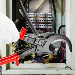 Räikkäkaapelileikkuri 280 mm piimangaanijousiterällä 400 mm² kupari ja alumiinikaapeleille