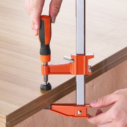 Puristimet valurauta ja hiiliteräs 914 mm 2 kpl puutöihin ja metallityöhön