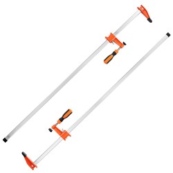 Puristimet valurauta ja hiiliteräs 914 mm 2 kpl puutöihin ja metallityöhön