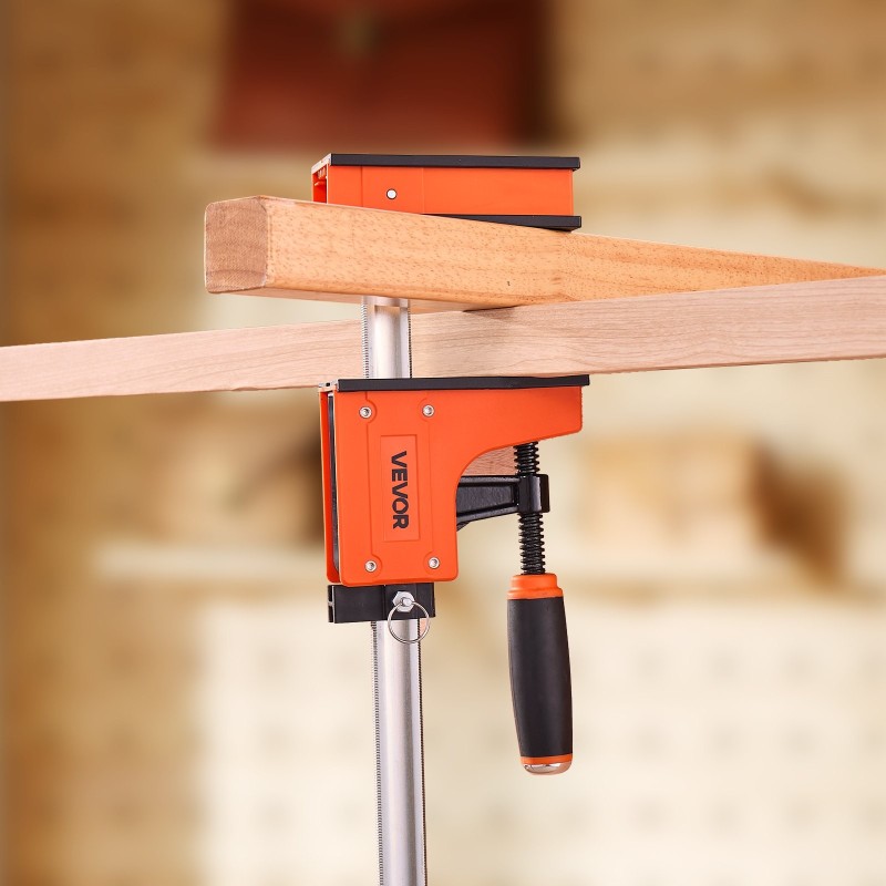 Paralleelipuristinsarja 2 kpl 91,4 cm leukaväli puu- ja metallitöihin PA6+GF30%