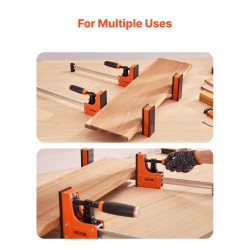 Rinnakkaisleukainen puristin lasikuituvahvistettu muovi 60,96 cm 2 kpl puu- ja metallitöihin