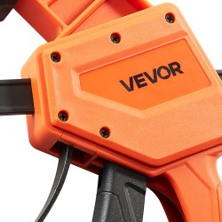 Yhden käden palkkipuristimet 2 kappaletta 30 48 cm 154 kg lasikuituvahvistettu muovikuori hiilirakenneteräs