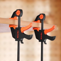 Puristimet puu- ja metallitöihin lasikuituvahvistettu polyamidi-6 ja teräs 2x30,48 cm 2x15,24 cm