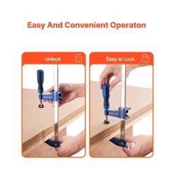 Palkkipuristimet valuraudasta ja hiiliteräksestä 91,4 cm avautuma 2 kappaletta puu- ja metallityöt