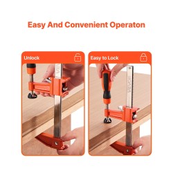 Puutyöpuristimet valurauta hiiliteräs 2x15,24 cm 2x30,48 cm 272 kg