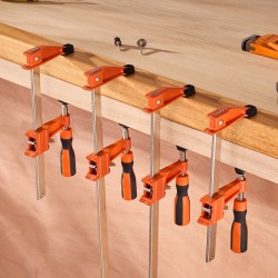 Puutyöpuristimet valurauta hiiliteräs 2x15,24 cm 2x30,48 cm 272 kg